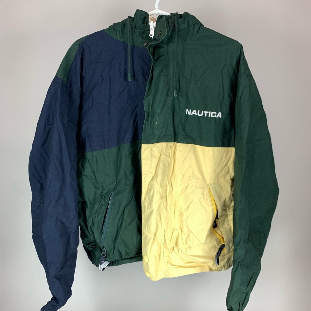 nautica puffer/bomber/windbreaker jacket